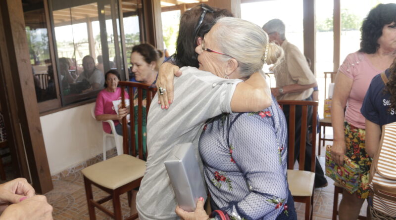 Dia foi de abraçar os amigos