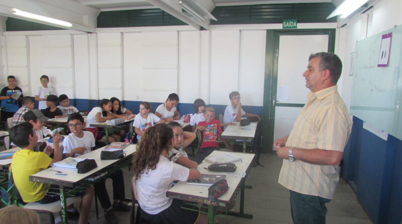 Joelcio Anastácio na coordenação das palestras