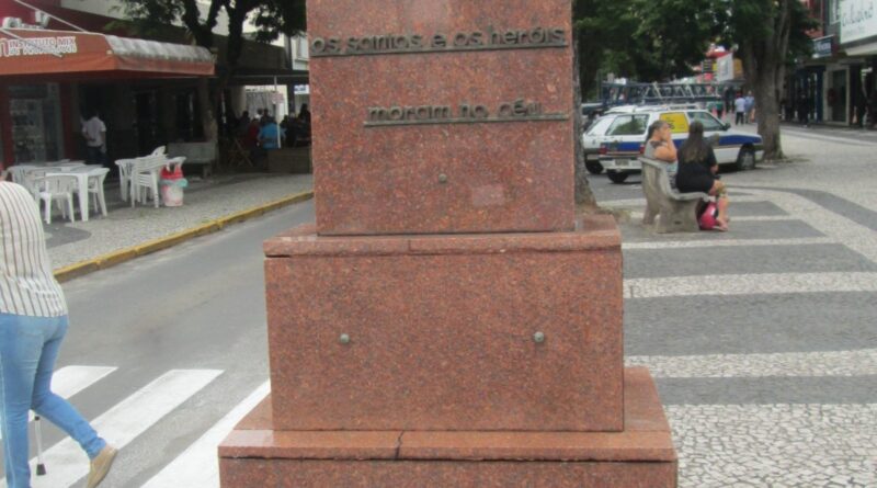 Monumento no Calçadão